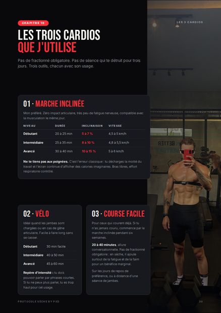Page : les trois cardios